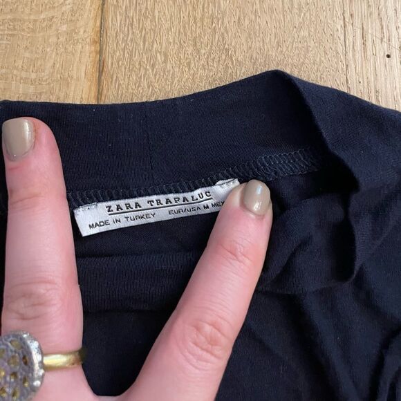 Navy Zara tshirt  - Picture 4 of 4